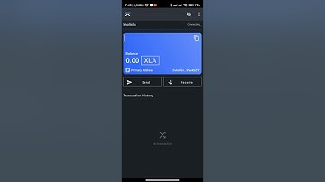 cara mining coin XLA (scala) di hp android