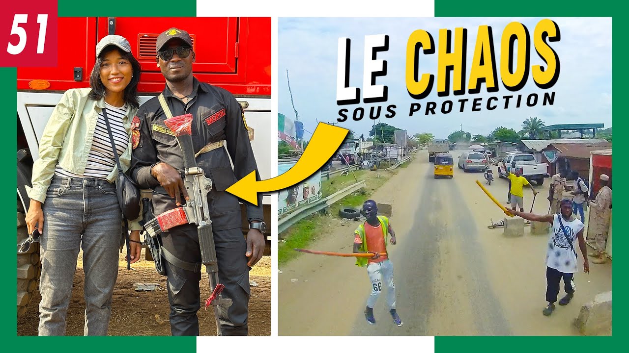 ILS FRAPPENT AVEC DES BÂTONS ! On prend un garde du corps au Nigéria