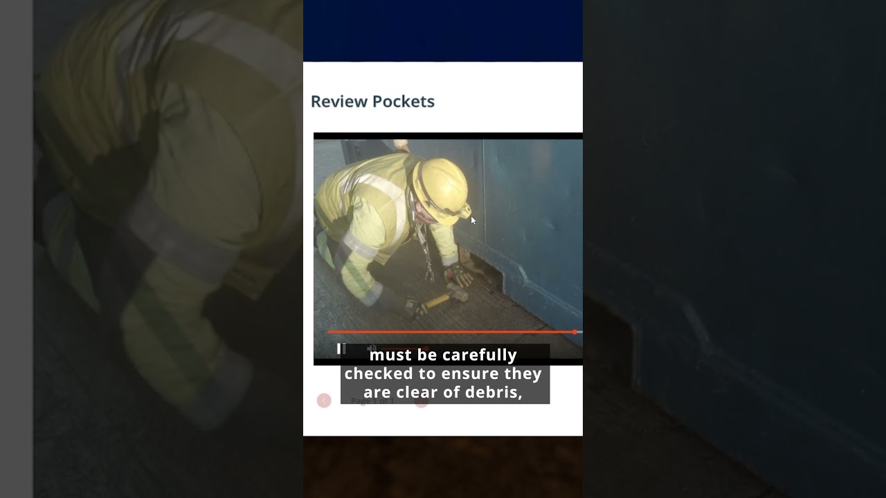 Checking Pockets Before Lifting Operations