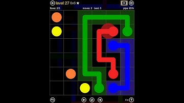 FLOW FREE - Classic Pack - 6x6 - Level 27