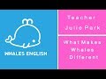 What Makes Whales English Different - Teacher Julie Park