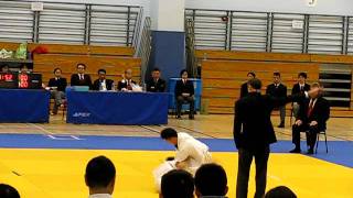 20111210青少年柔道錦標賽男子-60KG初賽藍駒