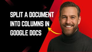 How To Split A Document Into Columns In Google Docs Fast and Easy!