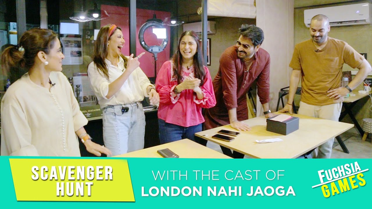 Mehwish Hayat | Humayun Saeed | Gohar Rasheed | Scavenger Hunt with the cast of LNJG | FUCHSIA Games