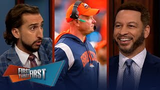Broncos HC Nathaniel Hackett’s job is reportedly on the line vs. Jags | NFL | FIRST THINGS FIRST