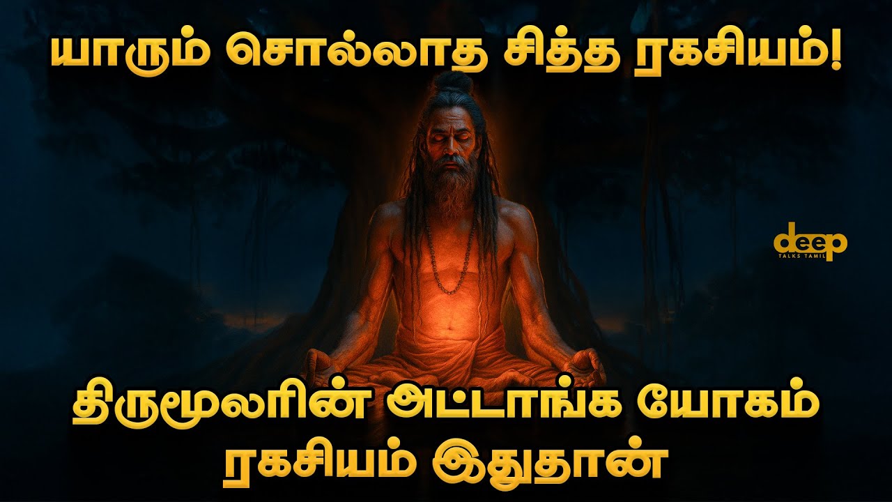 மூச்சை வைத்து மரணத்தை வெல்ல முடியுமா? திருமூலர் சொன்ன Shocking உண்மை | Ashtanga Yoga Explain