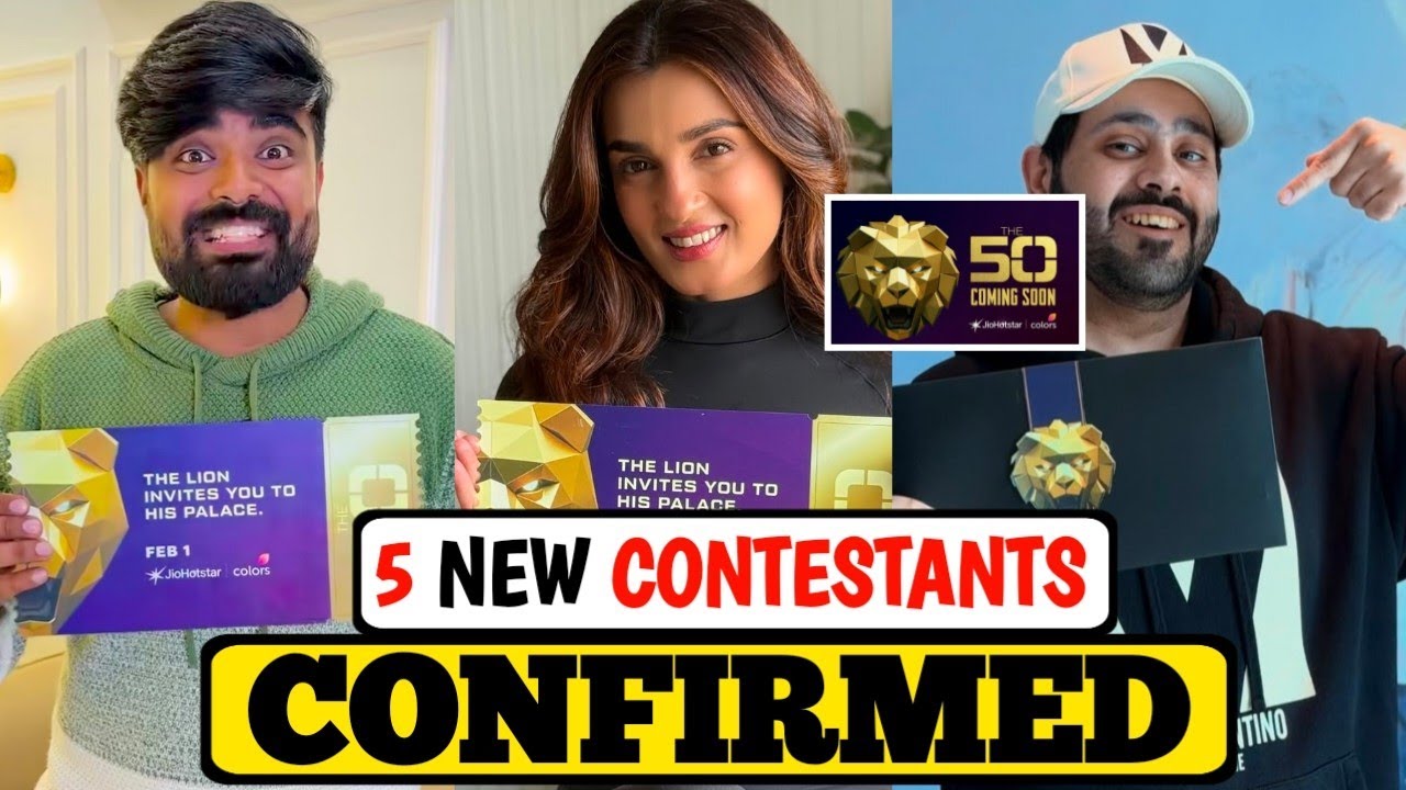 THE 50 - 5 New Contestants Name 100% Confirmed for The 50 Show | 