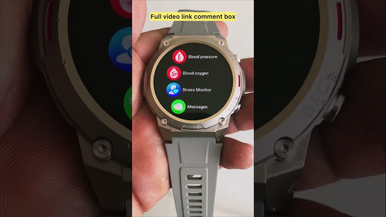 Crossbeats Armour Dive smartwatch quick unboxing 