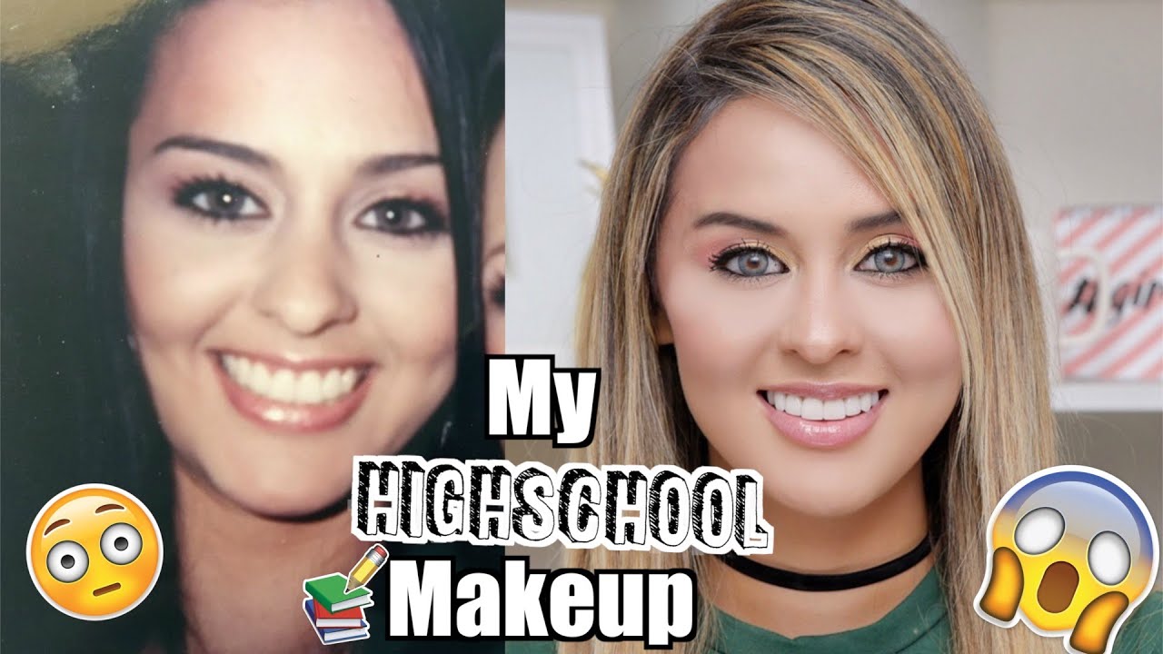 How I Did My Makeup In High School Makeup Tutorial YouTube