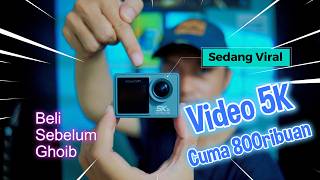 Review Action Cam AT M40R - 1Jutaan Cocok untuk motovlog &amp; vloging