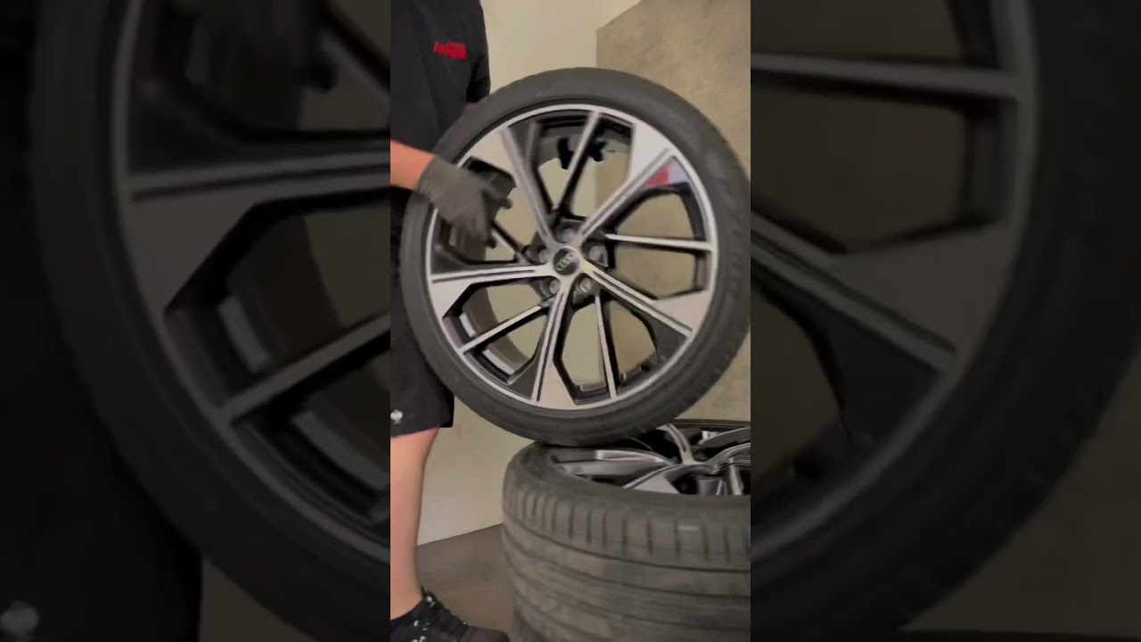 Recording the 21 inch wheels for the Audi Q5💥