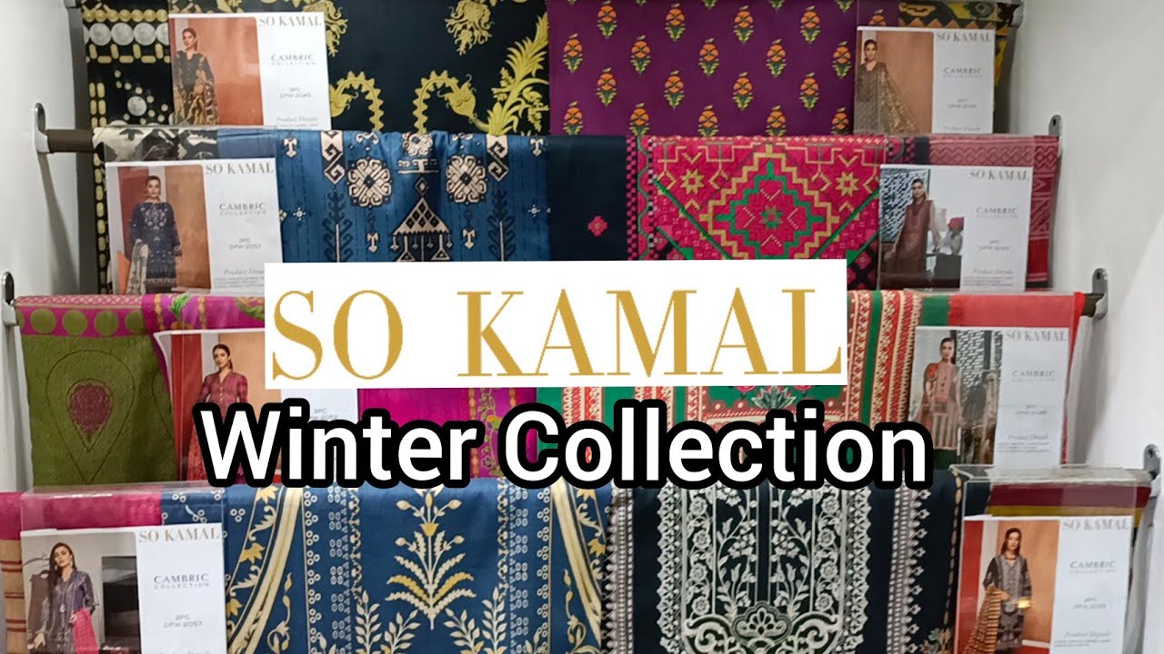 So Kamal Winter Collection 2021 YouTube
