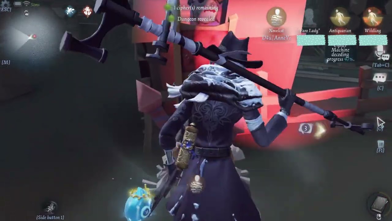 Getting a tie against a Fake friendly hunter Identity V