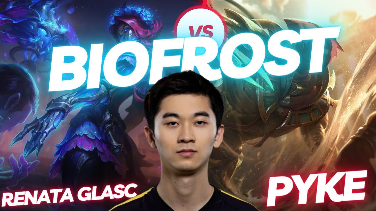 BIOFROST | RENATA GLASC VS PYKE | SUP GAMEPLAY | Patch 13.19 / Season 13 | 