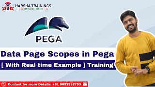 What is Data Page Scopes in Pega - [ With REal time Example ] Training
