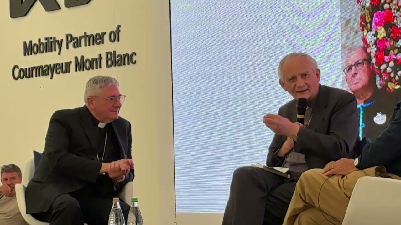 Courmayeur: Pace o Guerra la voce della Chiesa, l'intervento del Card. Zuppi (CEI)