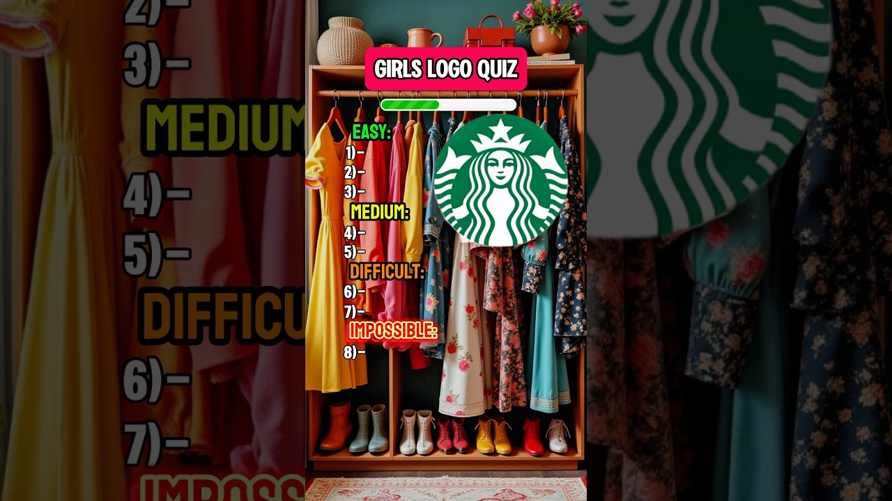 Girls Logo Quiz! Can You Name These Girly Brands?🤯 