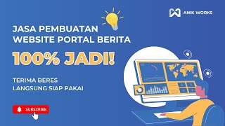 JASA PEMBUATAN WEBSITE PORTAL BERITA ONLINE 100% JADI SIAP PAKAI! JASA PEMBUATAN WEBSITE PORTAL BERITA ONLINE 100% JADI SIAP PAKAI!