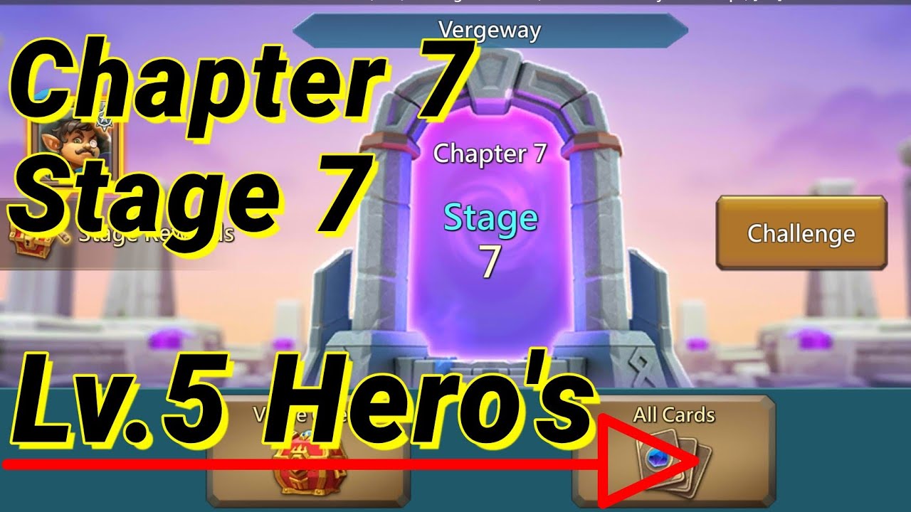 Lords mobile vergeway chapter 7 stage 7