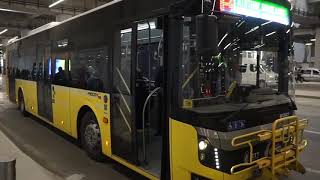Bus Line From Istanbul New Airport to Taksim Sultanahmet Kadikoy Cheap Shuttle Ride Service Prices! Resimi