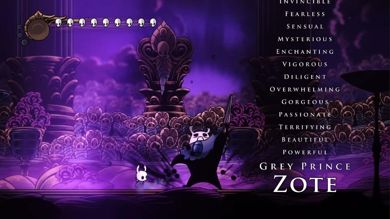 Hollow Knight Gray Prince Zote Radianted 🥳