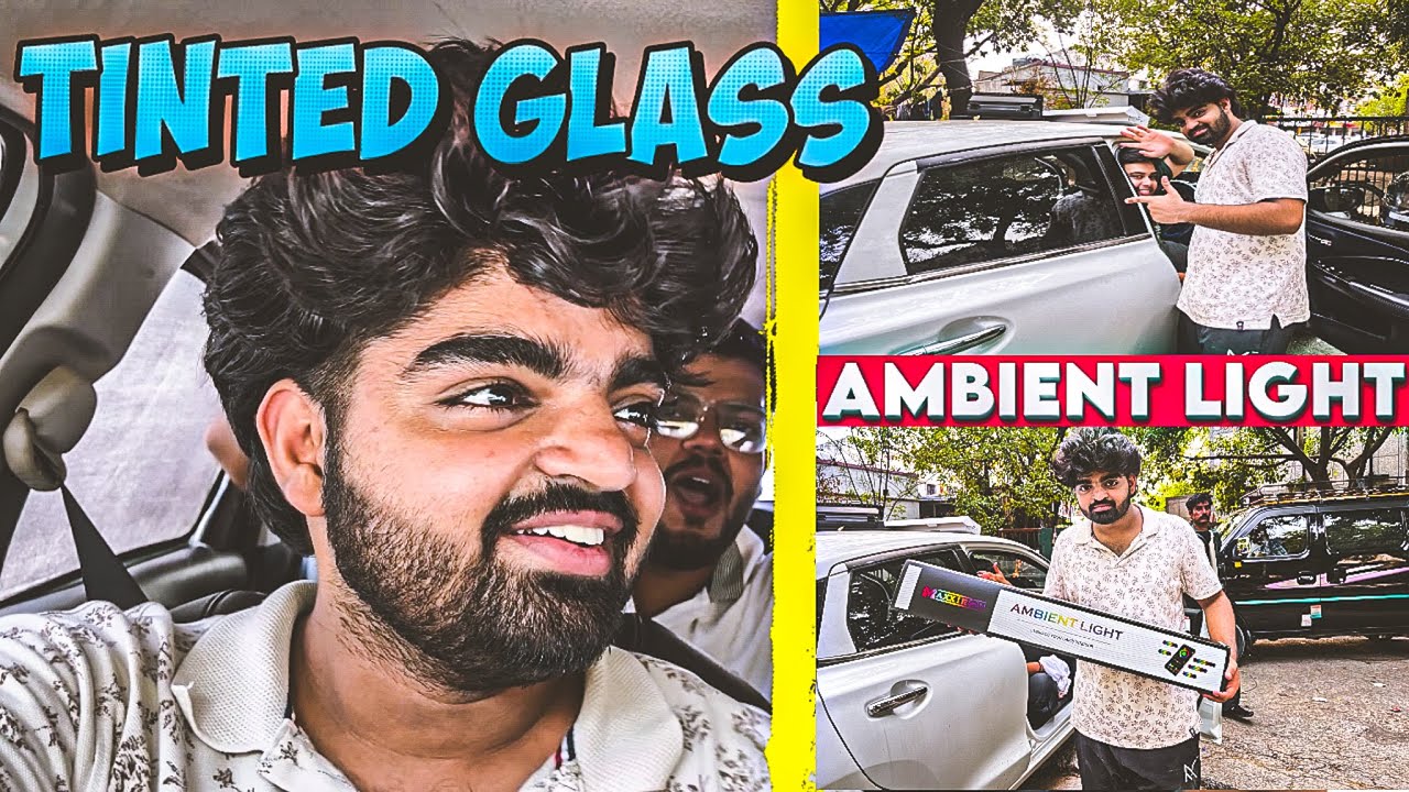 Car Modification Tinted Glass Vishu Vlogs vlog YouTube car-modification-tinted-glass-vishu-vlogs-vlog-youtube