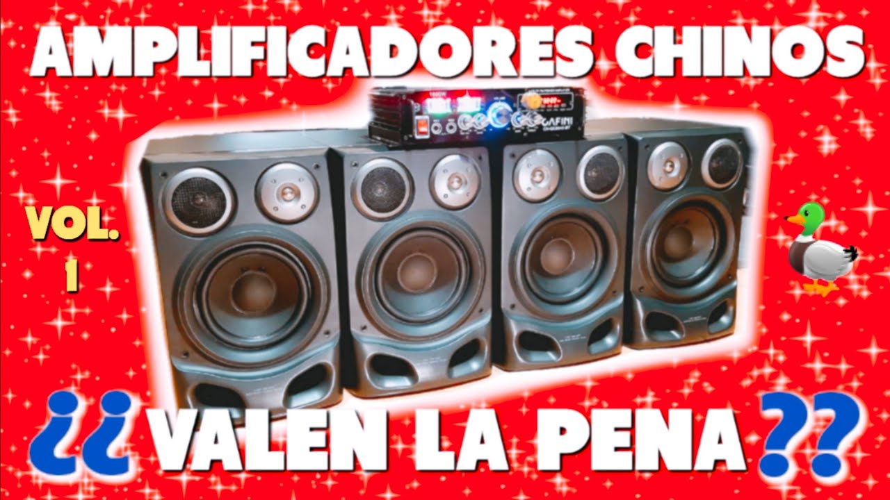 VALEN LA PENA los AMPLIFICADORES CHINOS (VOL.1) para escuchar musica 🤔breve analisis y pruebas VALEN LA PENA los AMPLIFICADORES CHINOS (VOL.1) para escuchar musica 🤔breve analisis y pruebas