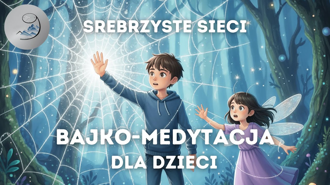 🕸️Srebrzyste Sieci🕸️Relaksacyjna Bajko Medytacja dla Dzieci🌟Bajka na Dobranoc do Słuchania po Polsku