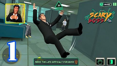 Scary Boss 3D Level 1 - 7 Gameplay Walkthrough Part 1 (Android, iOS)