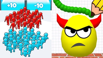 Join Clash 3D VS Draw To Smash Logic Puzzle Satisfying ASMR Gameplay (Android, ios) (New Update)