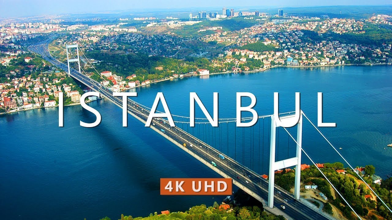 Flying over ISTANBUL 4K UHD Drone Film + Best Ambient Piano Music For