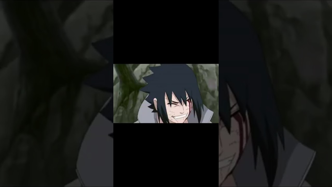 Sasuke evil laugh😎😈😂