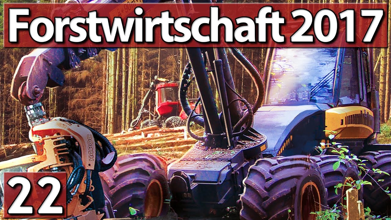 FORSTWIRTSCHAFT 2017 #22 Da stimmt was nicht ►Lets Play Forestry gaming logo