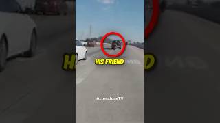 Biker Left His Friend After Accident