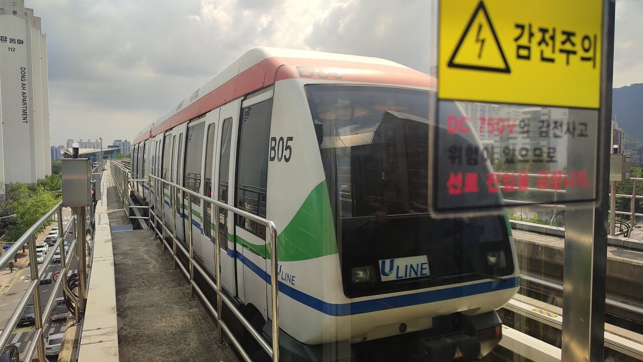 우진메트로 의정부경전철, 탑석행 → 발곡행, 발곡역 - 발곡역, U100호대 지멘스 초퍼-IGBT, ULRT327 → ULRT338, B05편성 왕복 주행