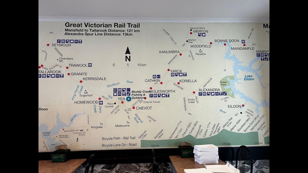 Great Victorian Rail Trail. Mansfield to Tallarook. September 2025