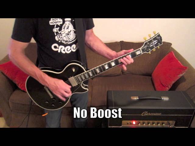 AnalogMan Beano Boost Treble Booster w/NKT275 - YouTube