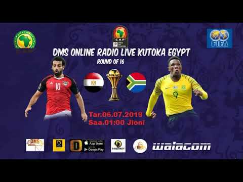 LIVE FROM EGYPTAFCON SOUTH AFRICA VS EGYPT