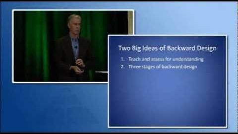 Solution Tree: Jay McTighe on the Backward Design Framework
