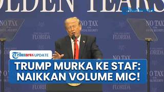 Download lagu Detik-detik Trump Ngamuk Gegara Mikrofon Bermasalah saat Pidato, Minta Staf Naikkan Volume