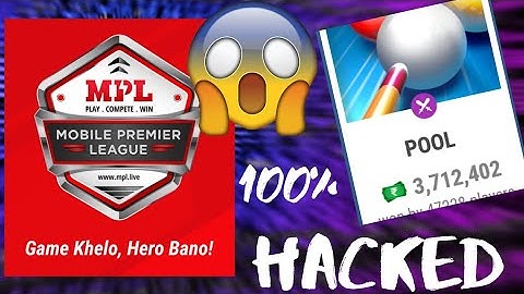 MPL POOL HACKS!!!!! WIN EVERY BATTLE