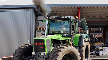 Kolik koní má traktor Fendt 822?
