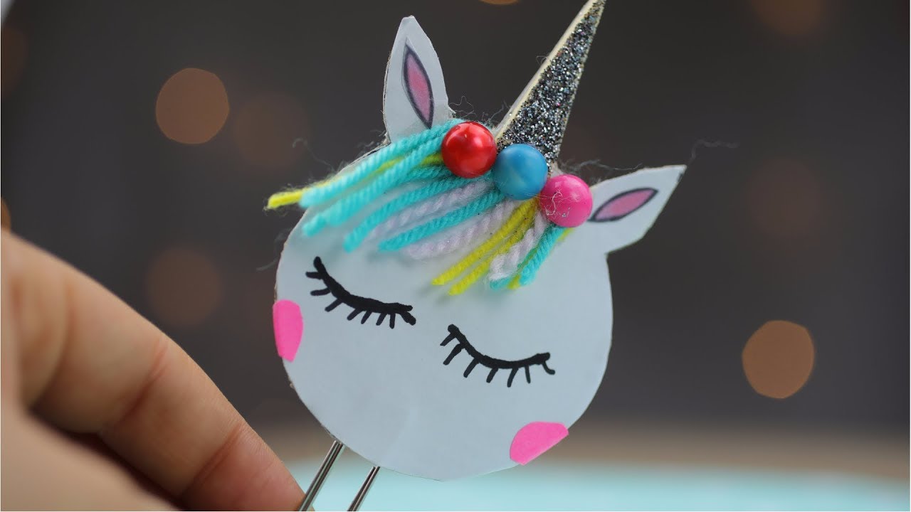 Easy and Magical Unicorn Craft for Kids - The Homespun Hydrangea