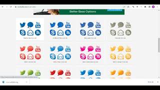 Download Free Icons of same colors