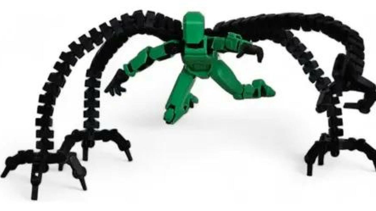 Review: Boneco Dummy 13 - Multi Articulado + Pac Doutor Octopus