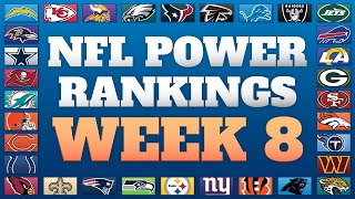 NFL Power Rankings Week 8 | 2025