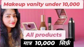 Makeup Vanity Under 10,000 Only For Beginners Affordable Makeup Kit 10,000