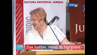 Ziua Justiției, Mesaj De Îngrijorare