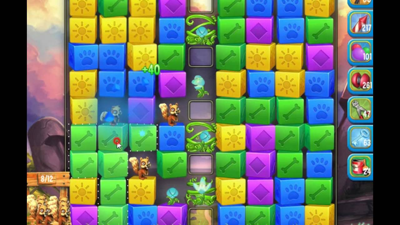 Pet Rescue Saga level 1499 no boosters 😈 ►TOBIAS DEAMON◄