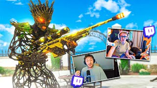 Killing Twitch Streamers in CoD Search & Destroy (Both POV's)